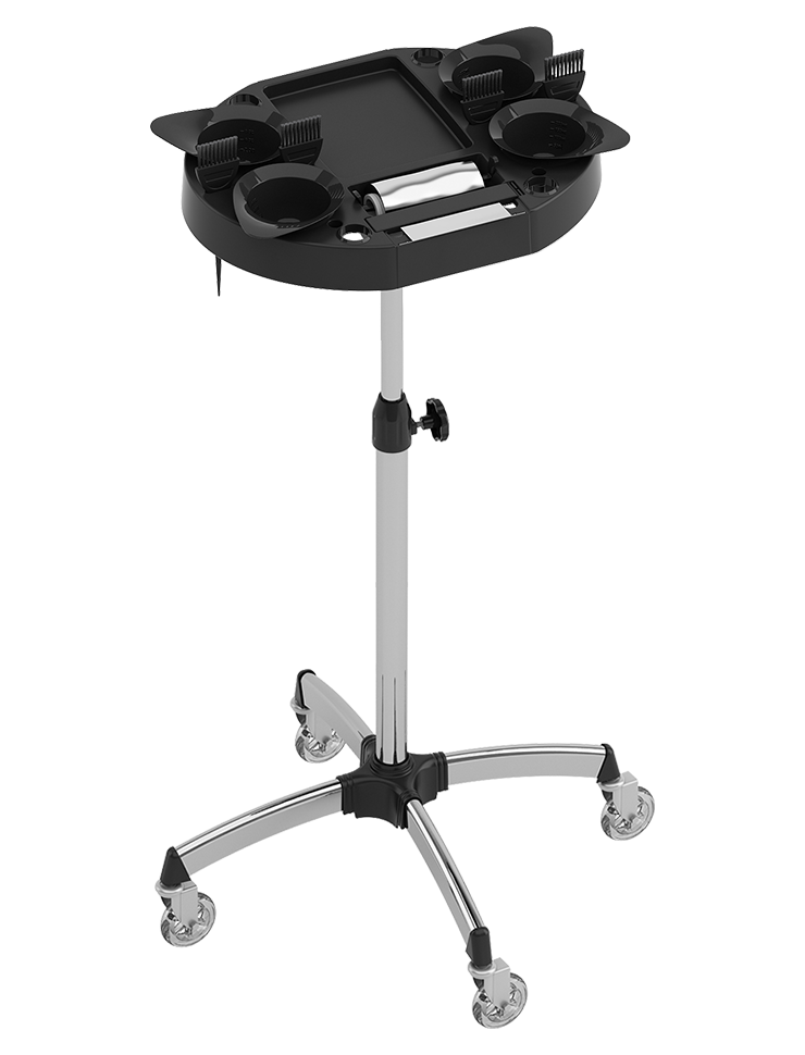 CARRELLO 216 WORK NERO CON CIOTOLE COD. CR216W02C02RTMI