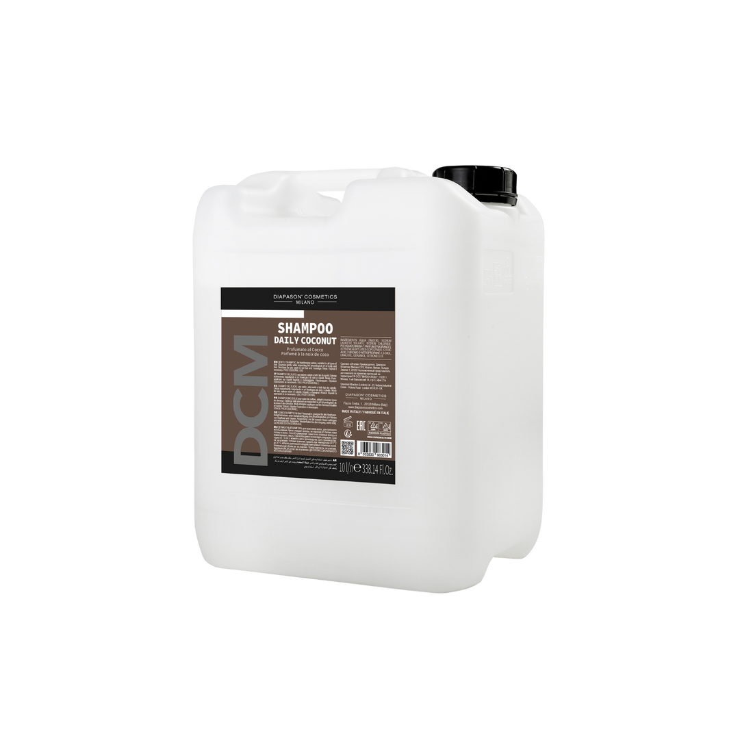 DCM - SHAMPOO DAILY PROFUMATO AL COCCO (TANICA 10 LT)