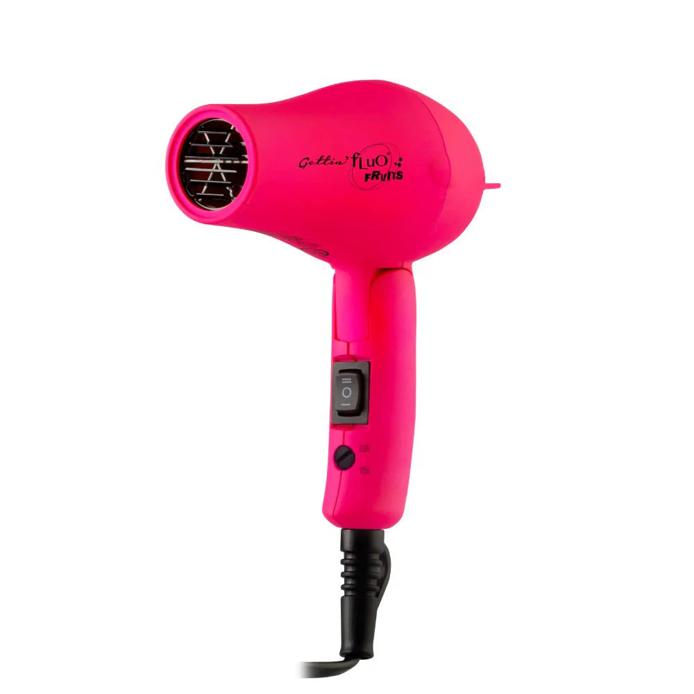 LABOR - GETTIN FLUO FRUITS MINI ASCIUGACAPELLI FUXIA