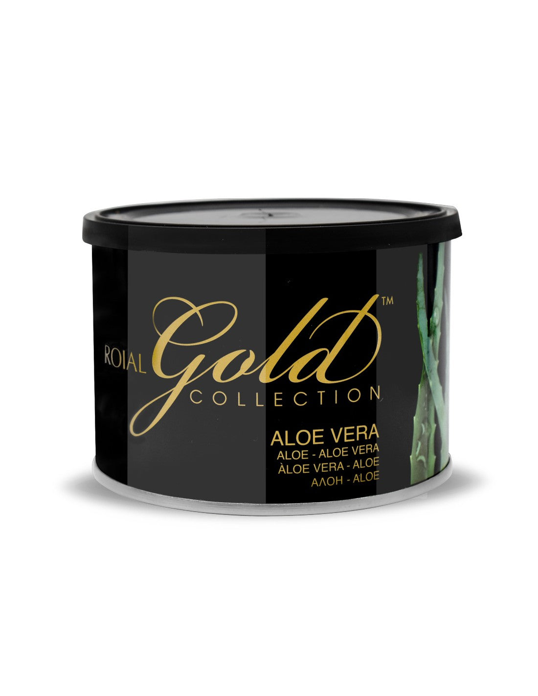 RO.IAL - CERA BARATTOLO LIPO 400 GR GOLD COLLECTION ALOE VERA