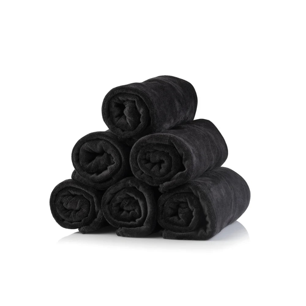 LABOR - ASCIUGAMANO DI SPUGNA NERO