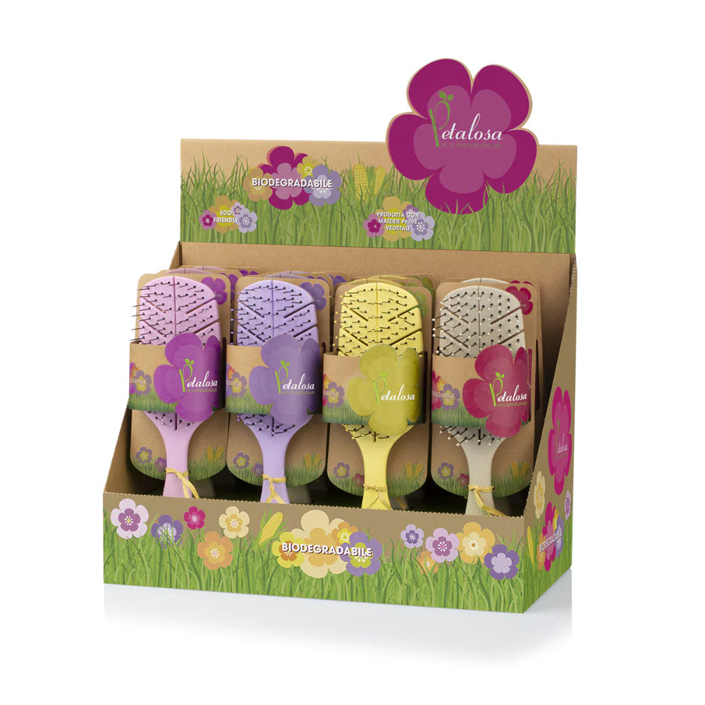 LABOR - SPAZZOLA BIODEGRADABILE PETALOSA BOX 12 PZ
