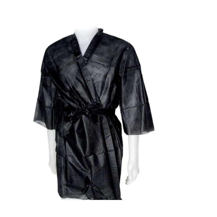 GIUBRA - KIMONO NERO IMBUSTATO SINGOLARMENTE 100 PZ