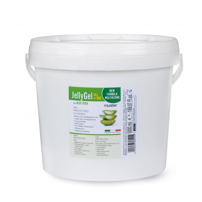 MUSTER - JELLY GEL ALL IN ONE  CON  ALOE VERA DA 5 KG