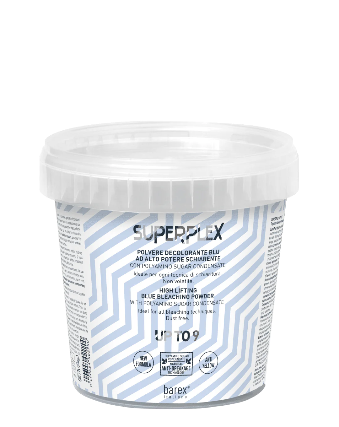 BAREX - POLVERE DECOLORANTE BLU UP TO 9 SUPERPLEX 500ML